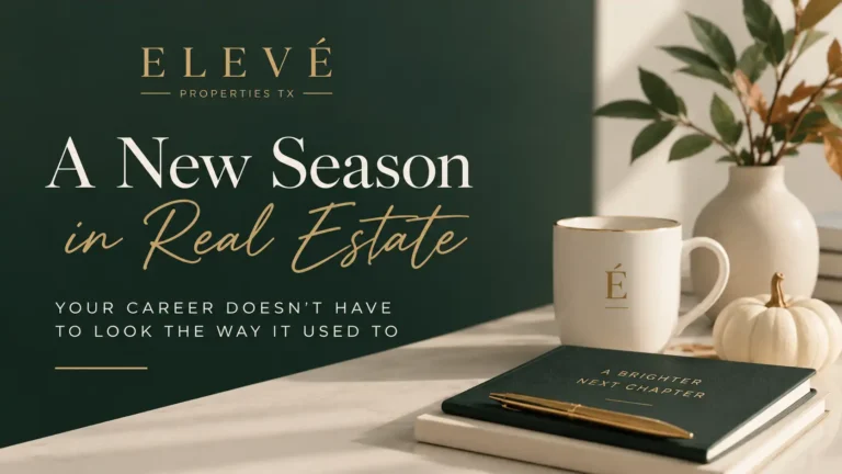 A New Season in Real Estate: Your Career Doesn’t Have to Look the Way It Used To